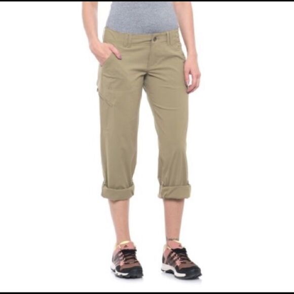 Marmot Roll Up Cotton Nylon Hiking Pants - Picture 1 of 6